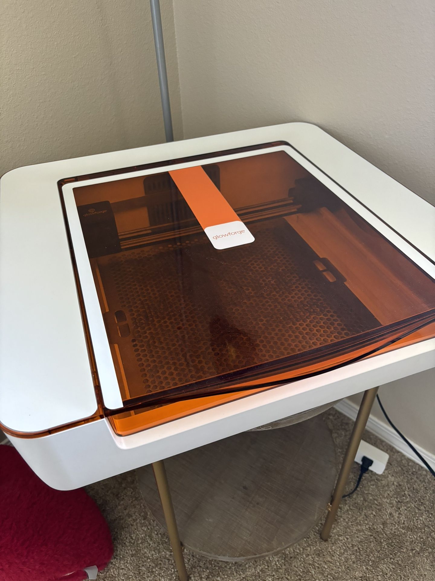 Glowforge Aura With Filter And Materials