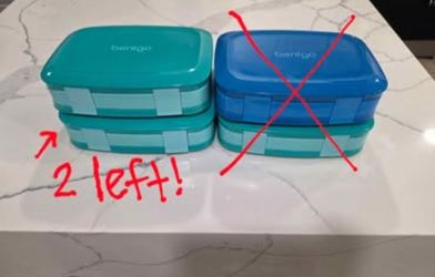 2 Brand New Bentgo Boxes