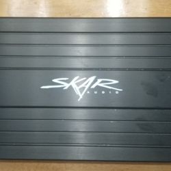 Skar SKV2.2500.1D Mono Block Sub Amplifier Works Great Loud As $#!T Amp Works Excellent Plenty Of Power.