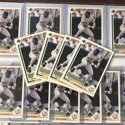 Deion Sanders and Bo Jackson rookie Cards