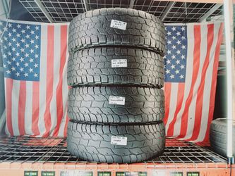 ✔️ Set of 4 Used Tires  LT275/70R18 COOPER DISCOVERER AT3 ALL TERRAIN 275/70R18 TRUCK JEEP 275 70 18