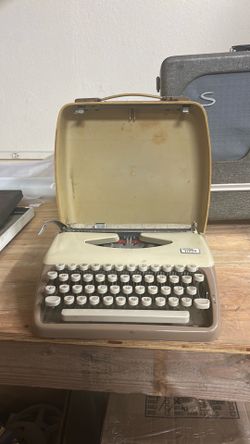 Vintage typewriter