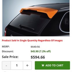 2008-2010 New BLACK Factory Porsche Cayenne 958 GTS spoiler 