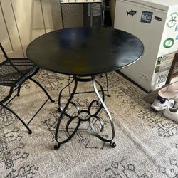 Bistro Set With 2 Chairs