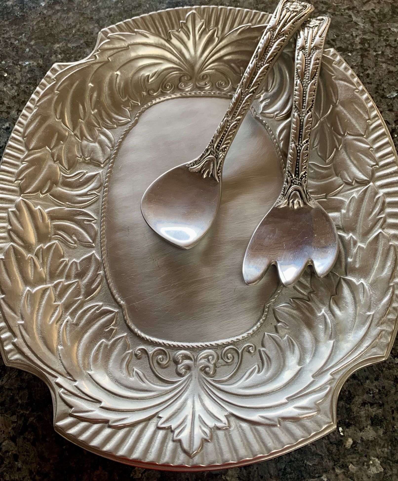 Wilton Armetale Serving Platter 3pc Set