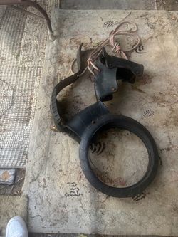 Rubber Tire Swing with Rope