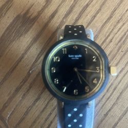 Late Spade Black Park Row Silicone Strap