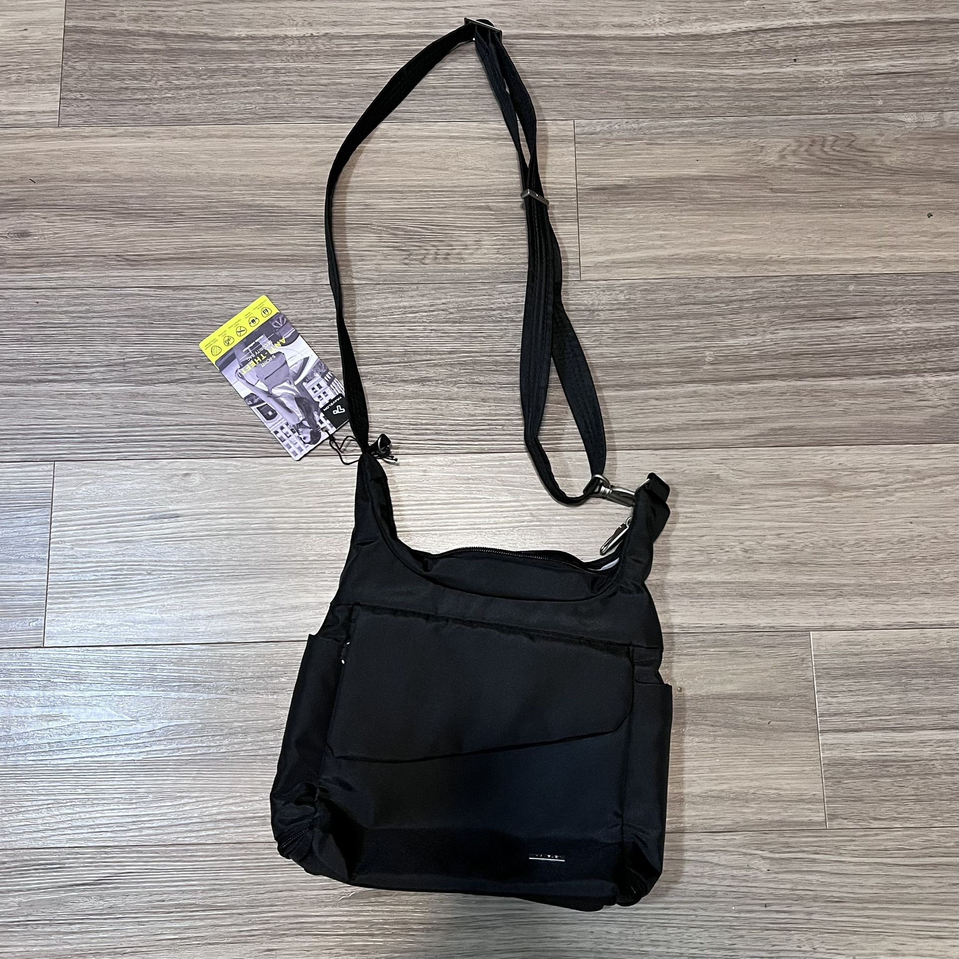 Travelon Messenger Black New Bag