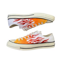 Converse Chucks 70 Low Hot Rod Flames Size 11 Brand New
