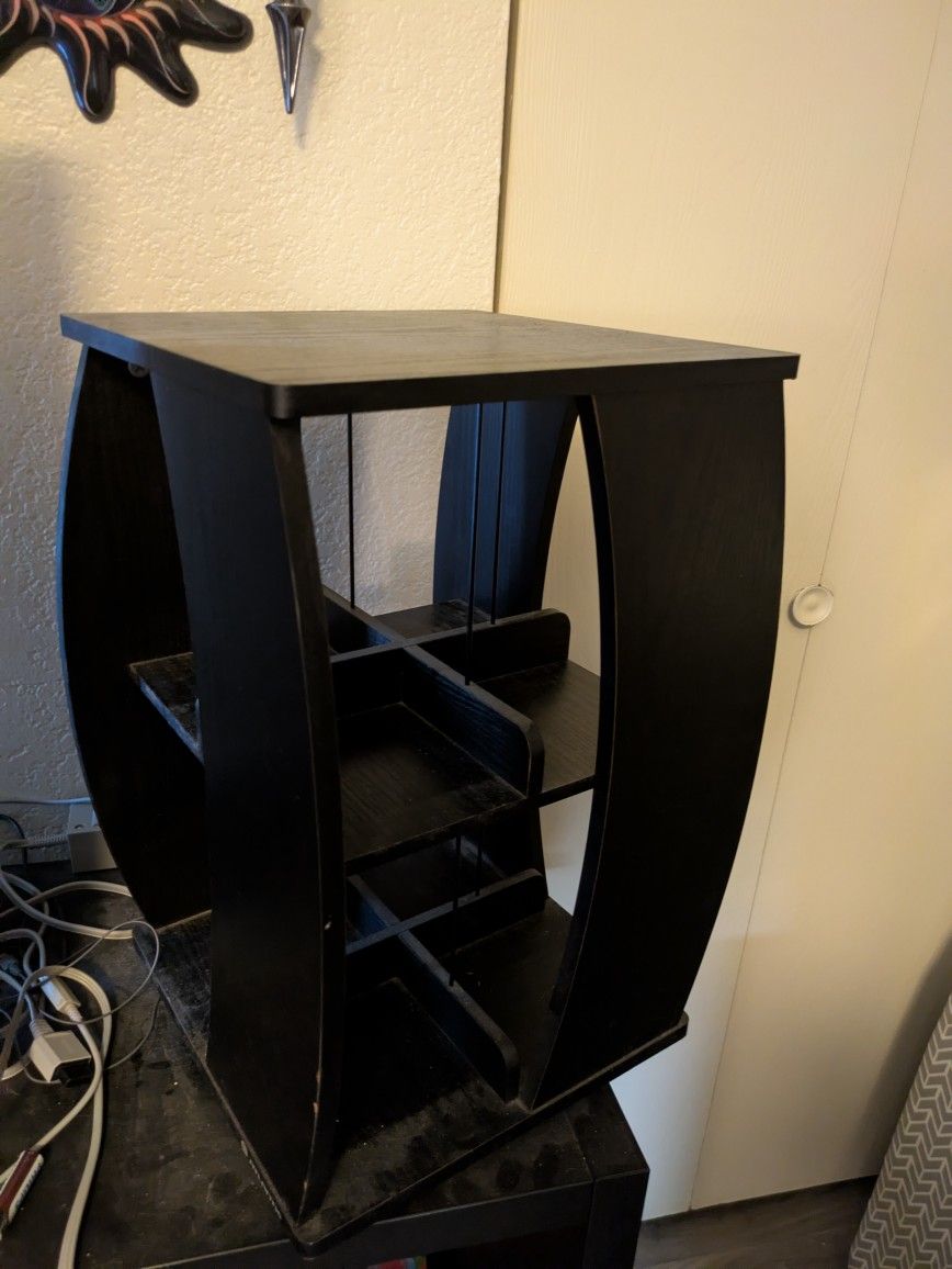 Rotating DVD Stand/End Table