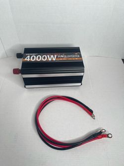 JARXIOKE 4000 Watt Power Inverter 12V DC to 110V 120V Converter for RV Off Grid