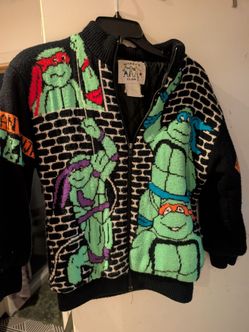 Vintage ninja turtles sweater