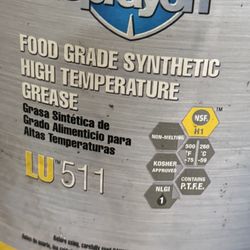 Food Grade Synthetic High Temp Grease 