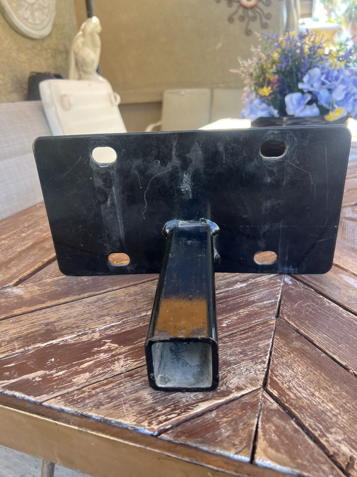 Trailer Hitch License Holder