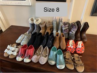 Girls shoes, Size 8
