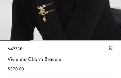 Authentic Louis Vuitton Vivienne Charm Bracelet for Sale in Athens