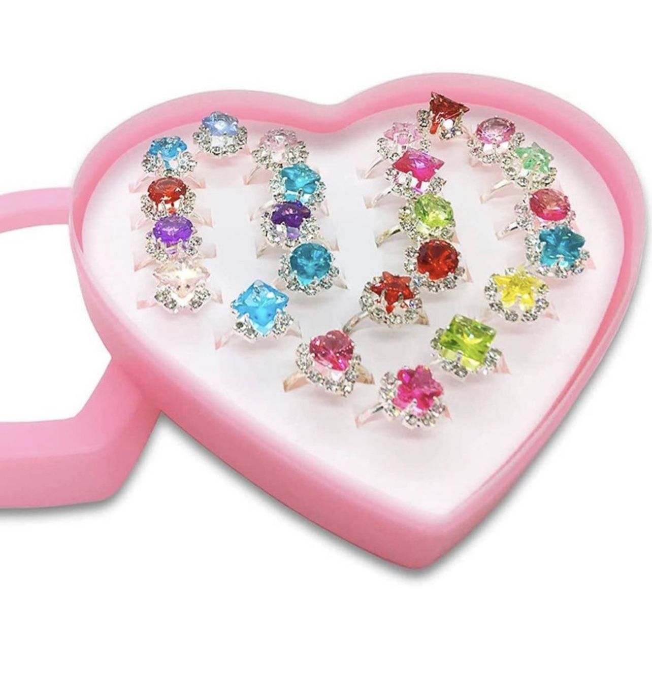 🐽 $5 Brand New In Box Rings for girls Little Girl Adjustable Rings