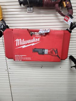 Milwaukee Super Sawzall Recip Saw Kit 6538-21