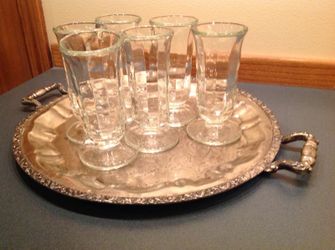 Vintage mini vases/dessert glasses