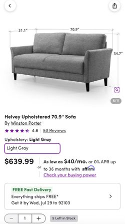 Sofa - 70.9”