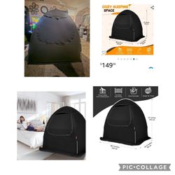 Crib Blackout Tent for Pack N Play Portable Travel