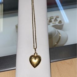 Boxlink Necklace With Heart 