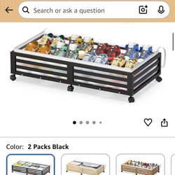 under bed storage with wheels