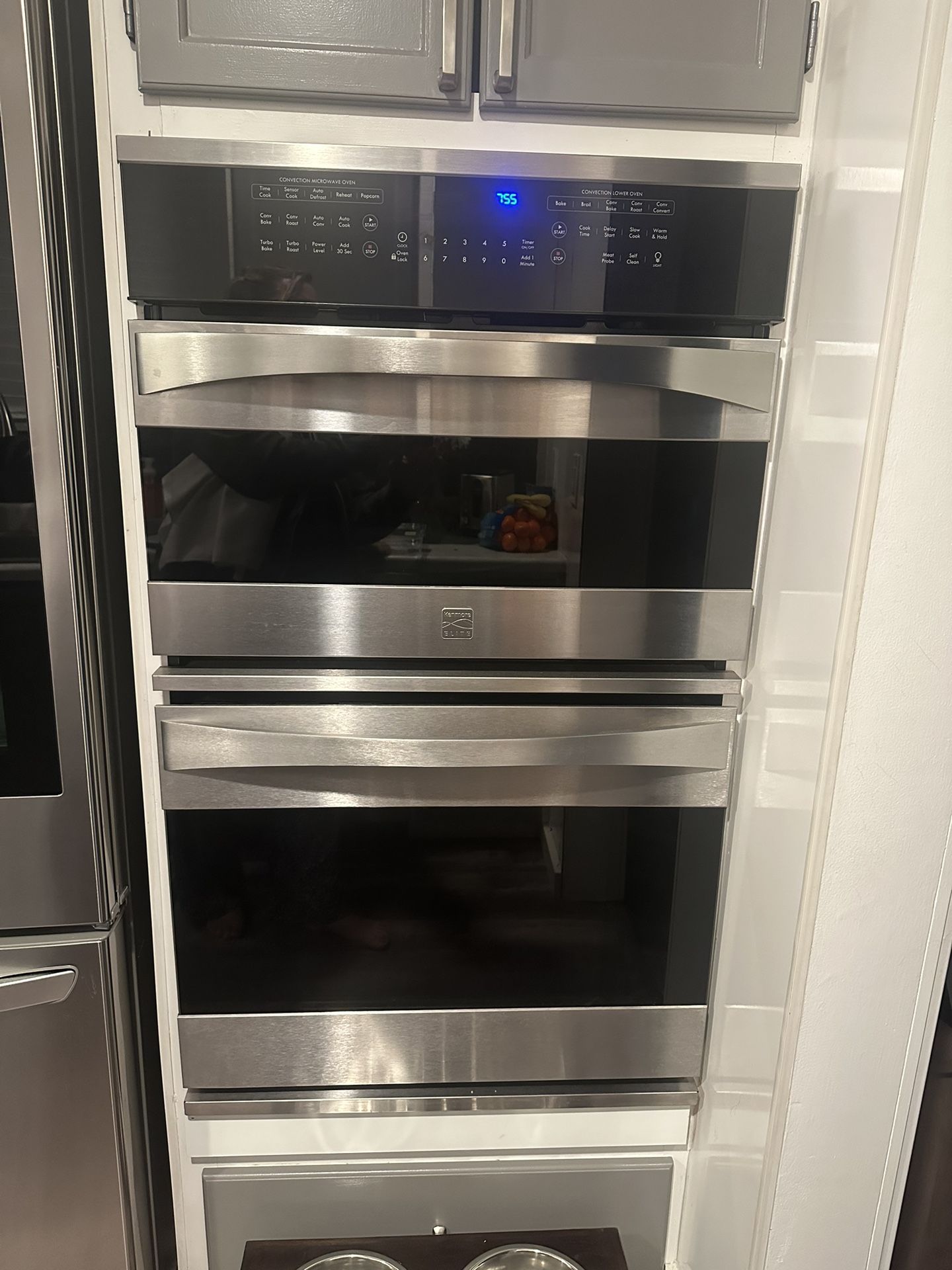 Kenmore Elite wall oven/ microwave combo