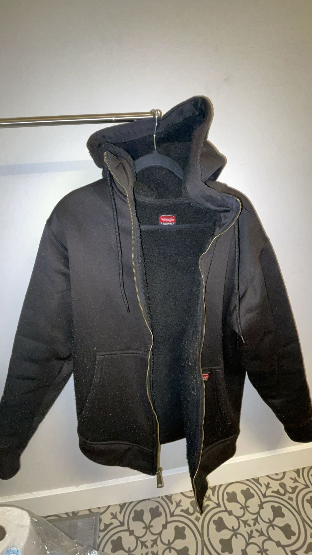 Wrangler Workwear Sherpa Lined Winter Jacket Size M