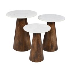 Nolan Chestnut 3-Pc Table Set
