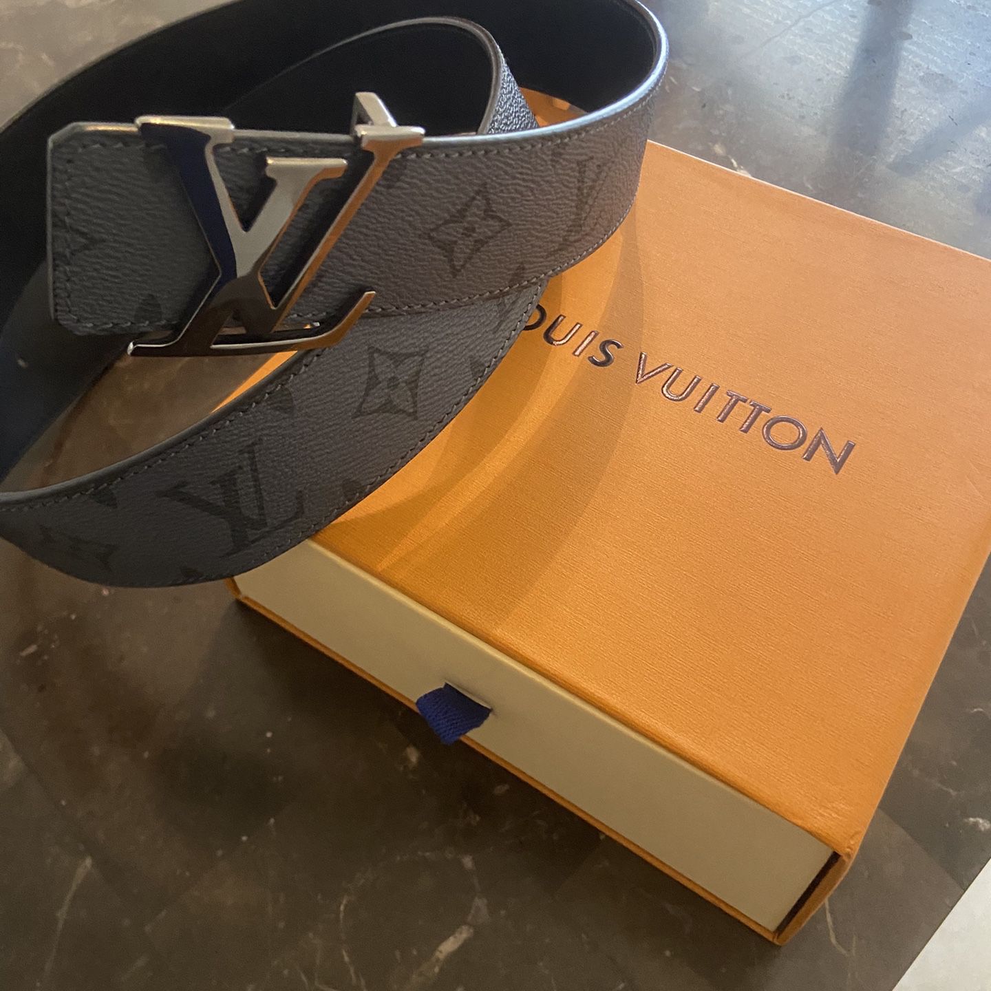 Blue Louis Vuitton LV Monogram Belt! Size 30-34! Brand New High Quality!!  for Sale in Las Vegas, NV - OfferUp