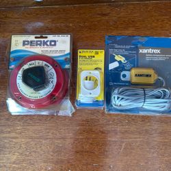 Master Selector, Dc USB Outlet, Xantrex Battery Temp Sensor
