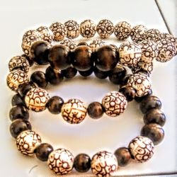 Men's African Bracelets Set Of 3 ....SALE!