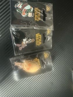 Star Wars Disney Pine set of 3