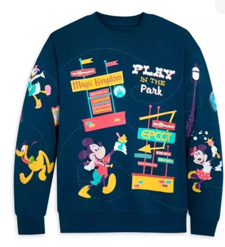 Large Disney parks Mickey Play In The Park Sweatshirt