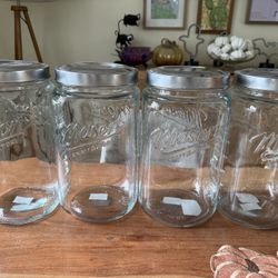 Storage Glass Mason Jars