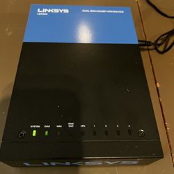 Linksys Dual WAN Gigabit VPN Router