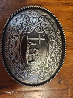 Belt Buckle  Montana Silversmiths 