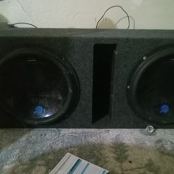 12" Inch Planet Audio Subwoofer And 200w Power Pro Amp