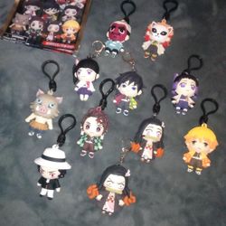 Demon Slayer Bag Clips Series 1