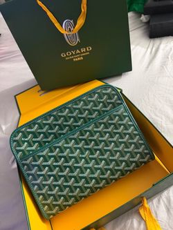 Goyard Green Coated Canvas jouvence