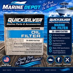 🚤 Quicksilver Marine Oil Filter – 35-8M0154769