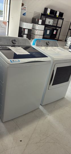 Sole Set Left⚠️Get $870 Off MSRP GE Profile 4.9 cu ft Washer w/ Agitator & 7.4 cu ft Electric Dryer