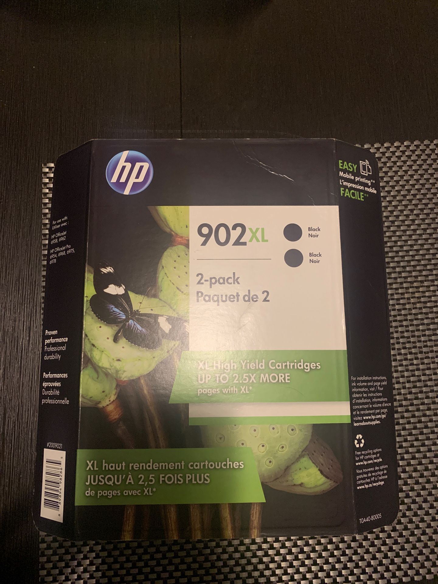 Hp 902xl black ink