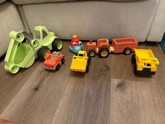 Assorted kids trucks