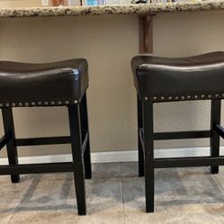 Pair Of Counter High Stools