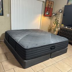 KING SIZE BEAUTYREST BLACK