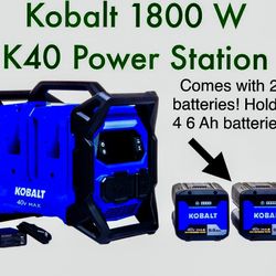 NEW! KOBALT 1800 W PORTABLE POWER STATION
