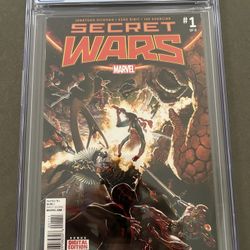 Secret Wars 1-9 Complete Set CGC 9.8 9.2 NM To Mint Doctor Doom Marvel Comics MCU Film Avengers Fantastic Four