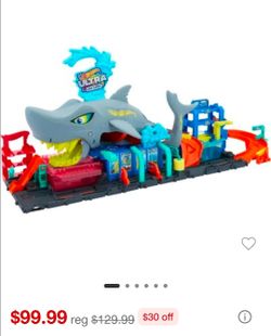 Hot wheels city track set